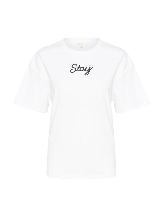 Foto van product T-shirt basic Part Two donkerblauw