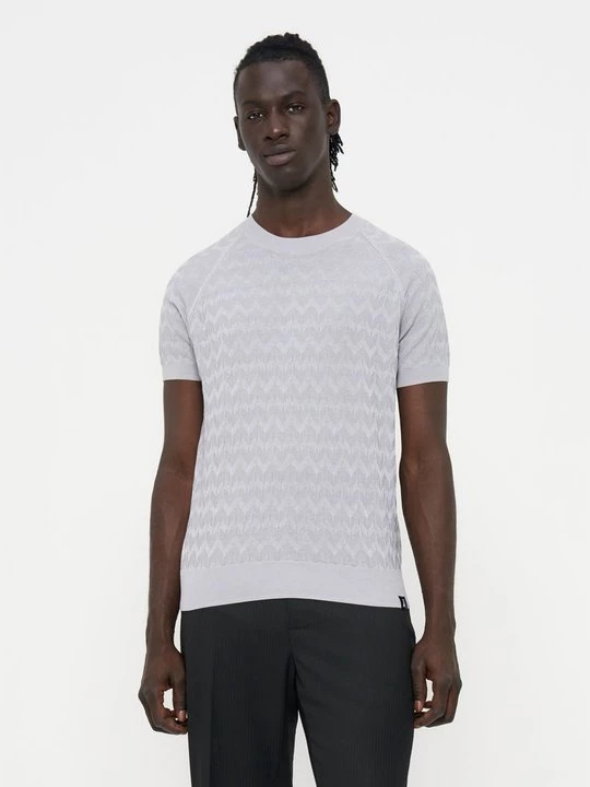 Foto van product T-shirt basic Patrizia Pepe grijs