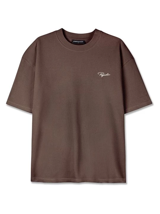 Foto van product T-shirt basic Pegador bruin
