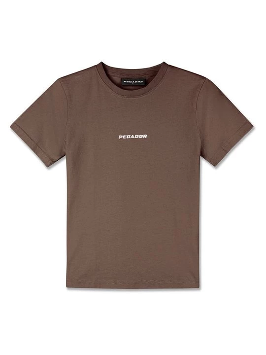 Foto van product T-shirt basic Pegador bruin