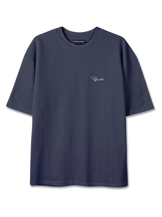 Foto van product T-shirt basic Pegador donkerblauw
