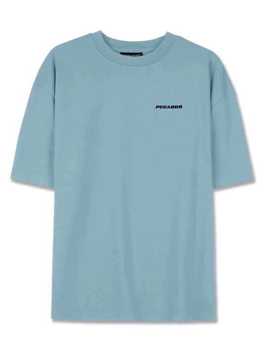 Foto van product T-shirt basic Pegador lichtblauw