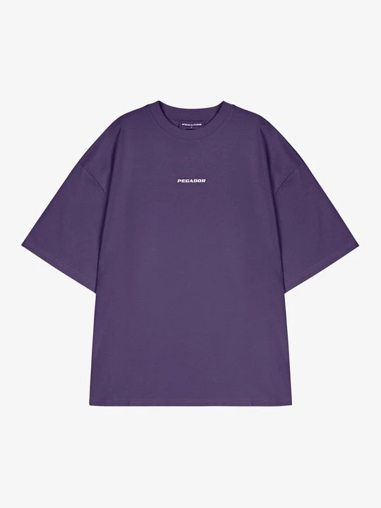 Foto van product T-shirt basic Pegador paars