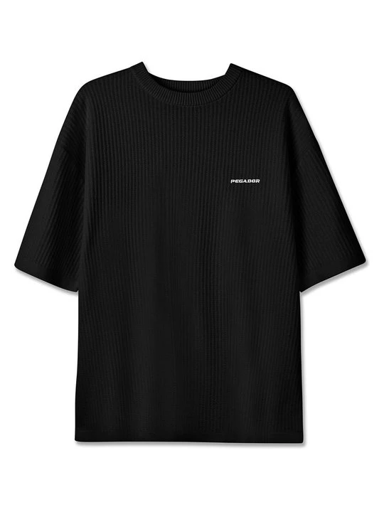 Foto van product T-shirt basic Pegador zwart