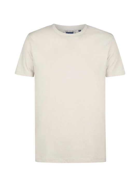 Foto van product T-shirt basic Petrol Industries crème