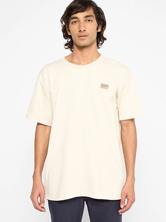 Foto van product T-shirt basic Petrol Industries crème