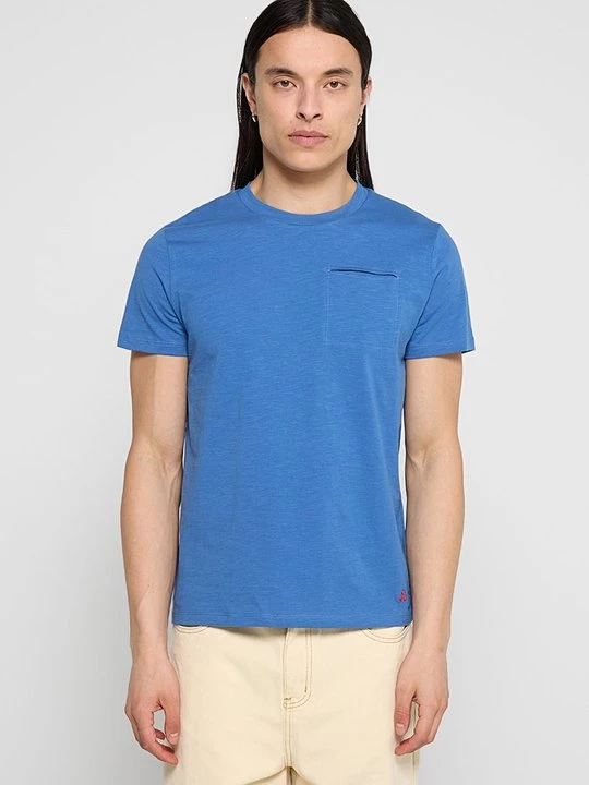 Foto van product T-shirt basic Peuterey blauw