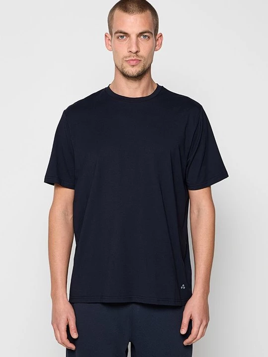 Foto van product T-shirt basic Peuterey donkerblauw