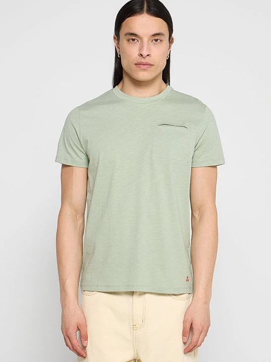 Foto van product T-shirt basic Peuterey groen