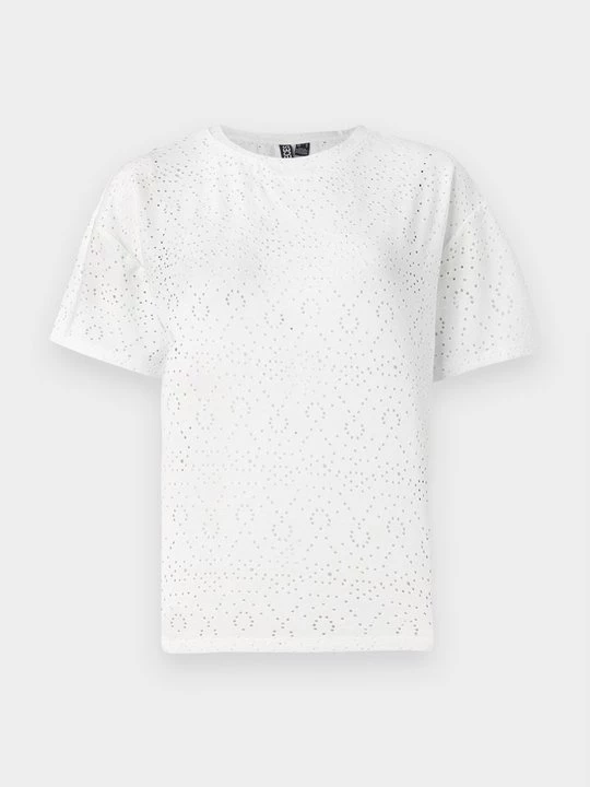Foto van product T-shirt basic Pieces crème