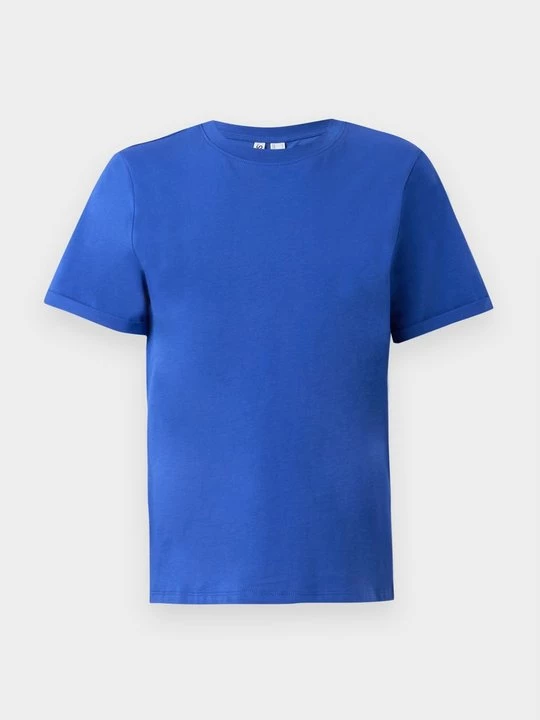 Foto van product T-shirt basic Pieces koningsblauw