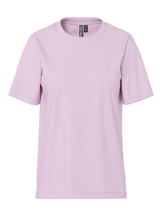 Foto van product T-shirt basic Pieces lila