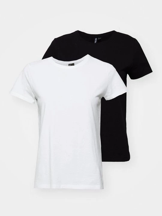 Foto van product T-shirt basic Pieces wit