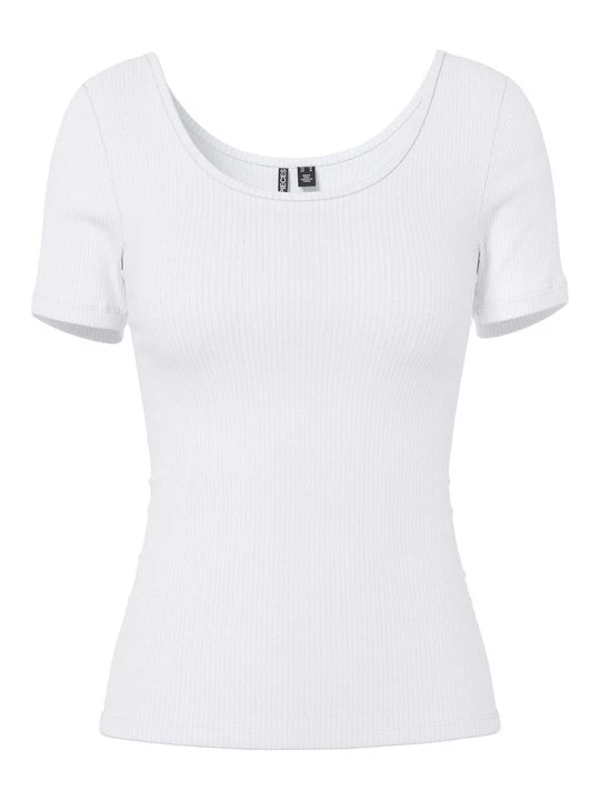 Foto van product T-shirt basic Pieces wit