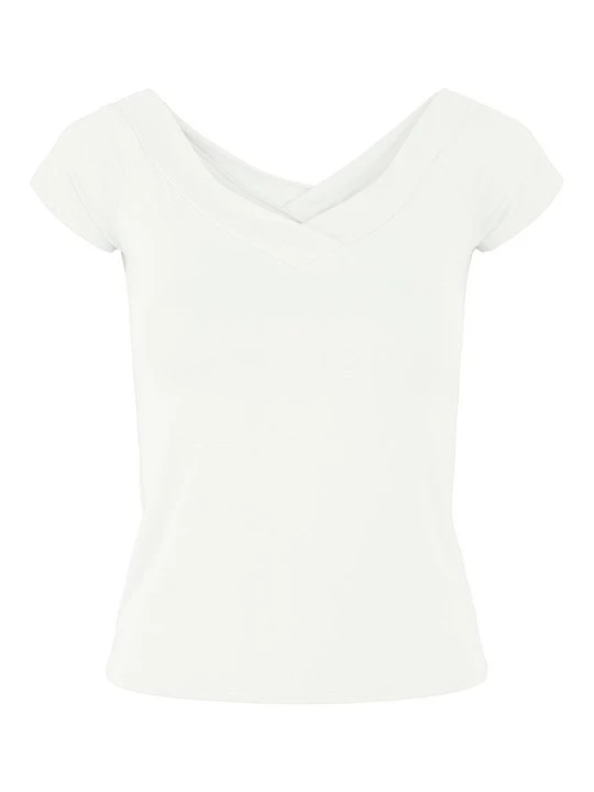 Foto van product T-shirt basic Pieces wit