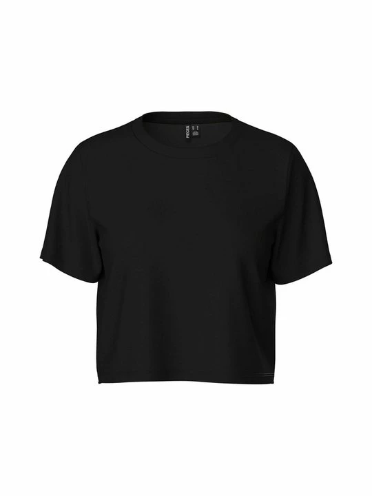 Foto van product T-shirt basic Pieces zwart
