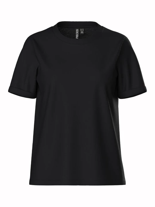 Foto van product T-shirt basic Pieces zwart