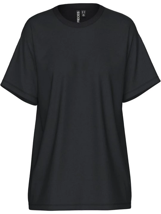 Foto van product T-shirt basic Pieces zwart