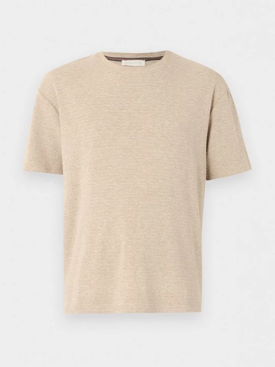 Foto van product T-shirt basic Pier One By Zalando beige mêleerd