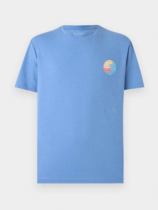 Foto van product T-shirt basic Pier One By Zalando blauw gemêleerd
