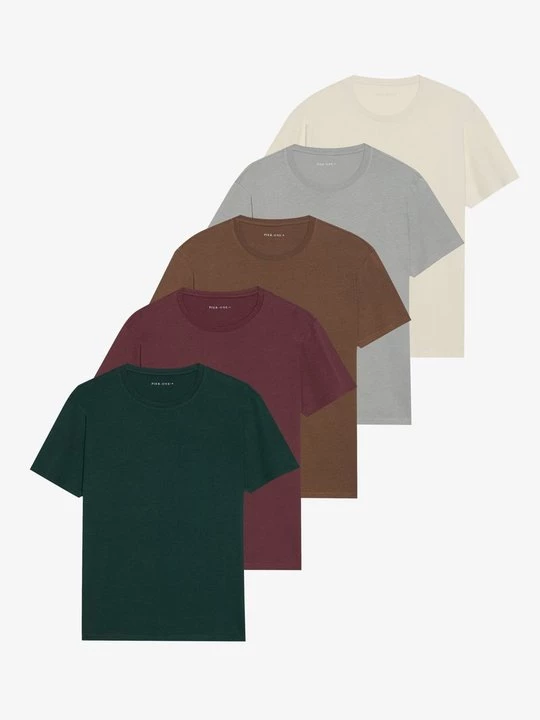 Foto van product T-shirt basic Pier One By Zalando bordeauxrood