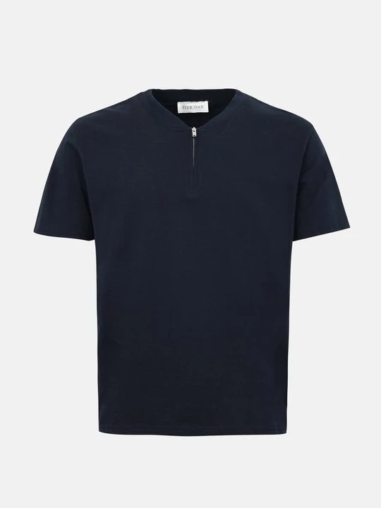 Foto van product T-shirt basic Pier One By Zalando donkerblauw
