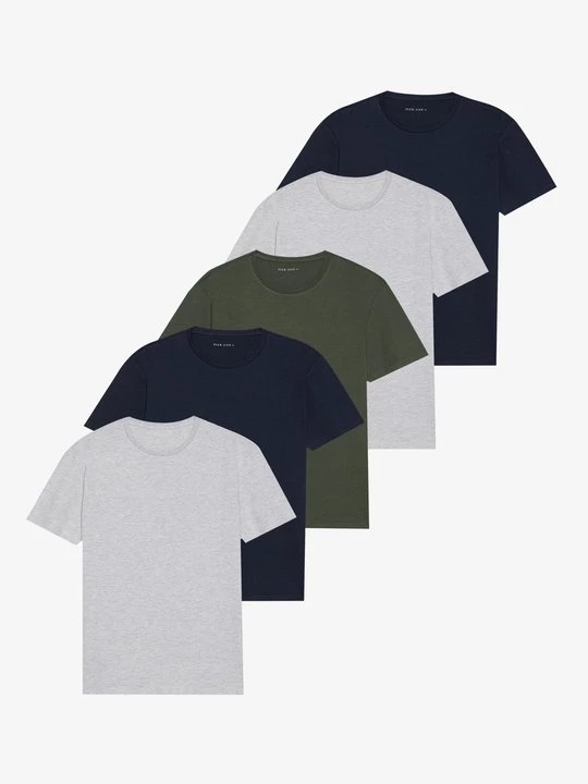 Foto van product T-shirt basic Pier One By Zalando donkerblauw