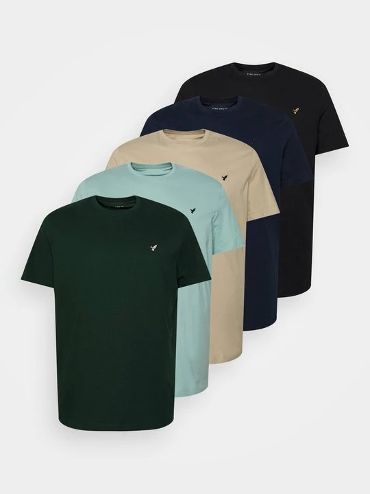 Foto van product T-shirt basic Pier One By Zalando donkergroen