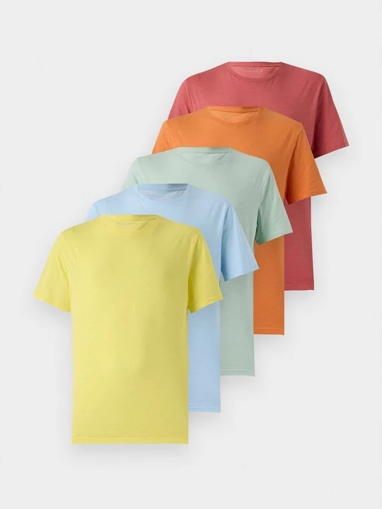 Foto van product T-shirt basic Pier One By Zalando lichtblauw