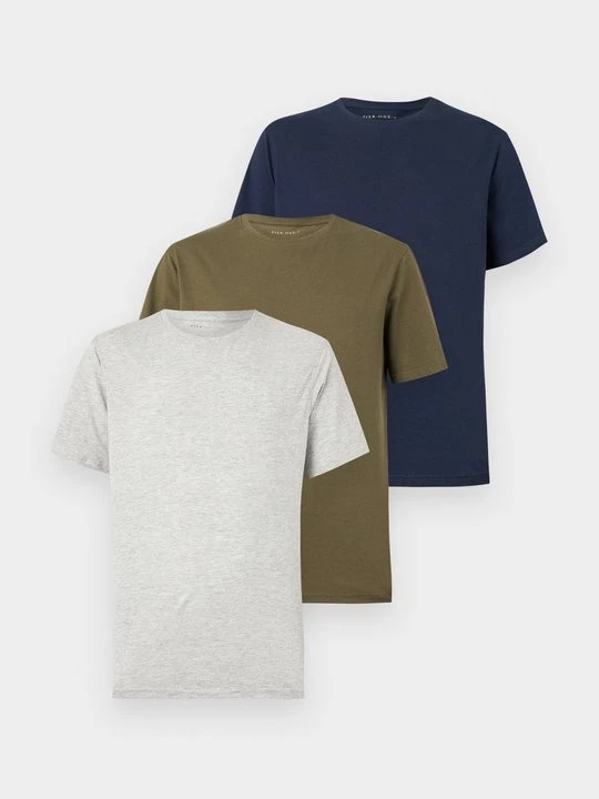 Foto van product T-shirt basic Pier One By Zalando lichtgrijs gemêleerd