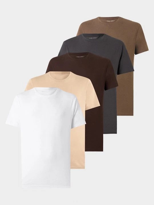 Foto van product T-shirt basic Pier One By Zalando wit