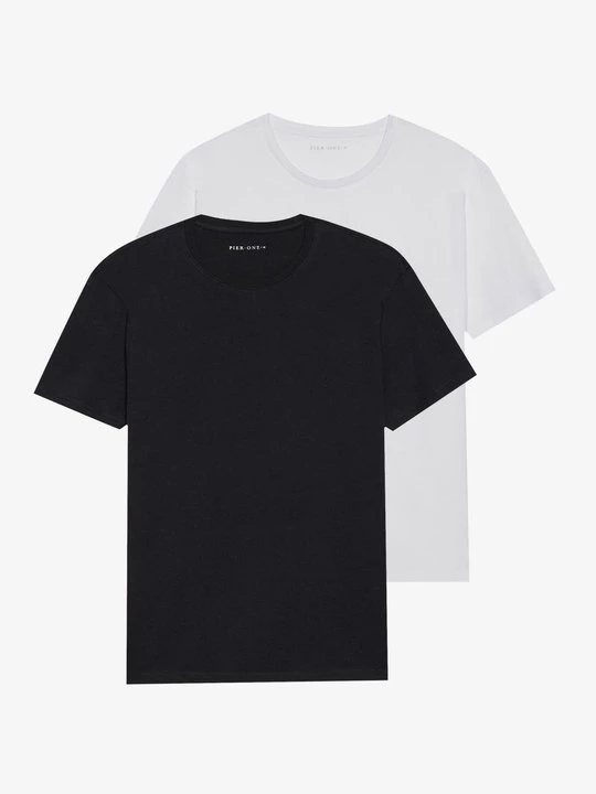 Foto van product T-shirt basic Pier One By Zalando wit