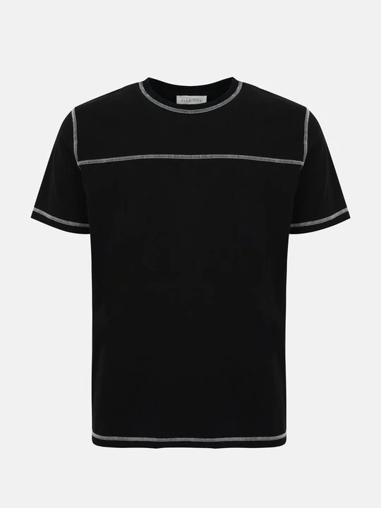 Foto van product T-shirt basic Pier One By Zalando zwart