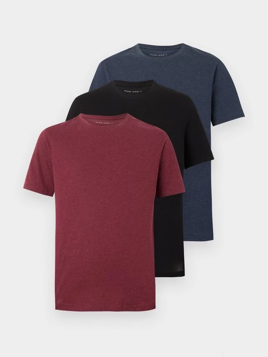Foto van product T-shirt basic Pier One By Zalando zwart