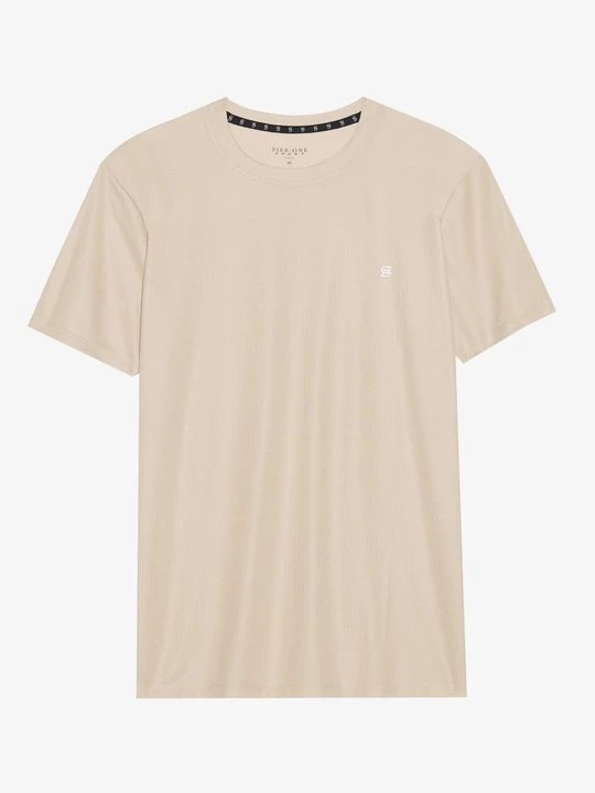 Foto van product T-shirt basic Pier One Sport By Zalando beżowy