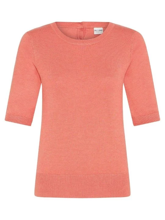 Foto van product T-shirt basic PULZ lichtrood