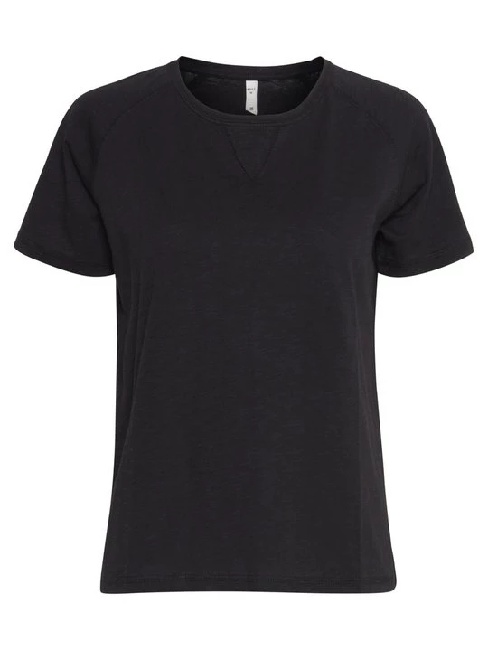 Foto van product T-shirt basic PULZ zwart