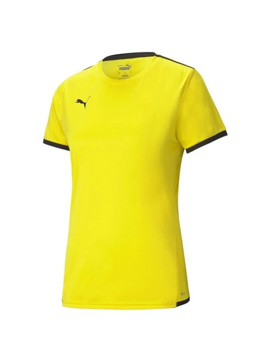 Foto van product T-shirt basic Puma geel