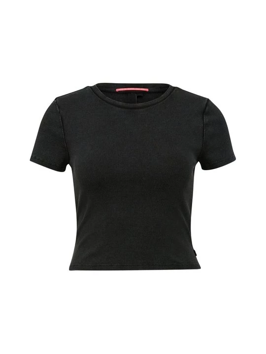 Foto van product T-shirt basic QS zwart