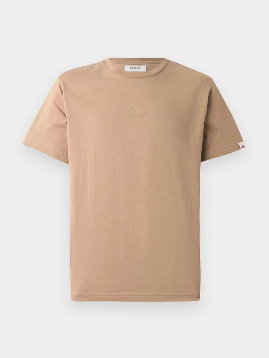 Foto van product T-shirt basic Replay bruin
