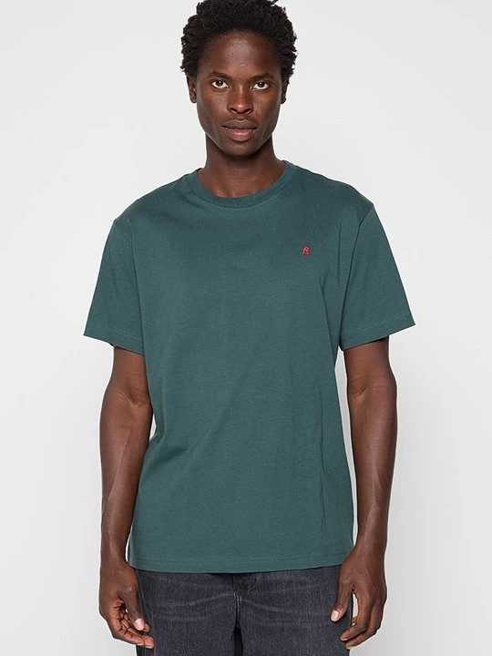 Foto van product T-shirt basic Replay donkergroen