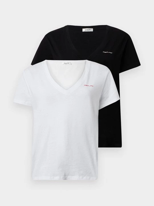 Foto van product T-shirt basic Replay zwart
