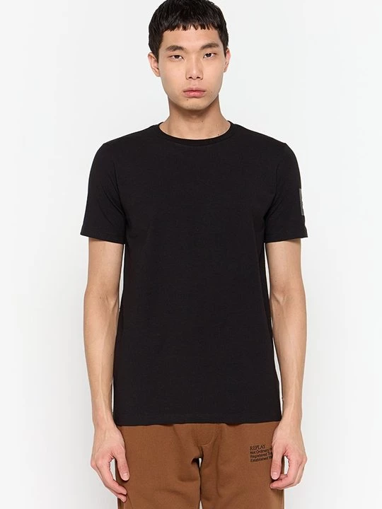 Foto van product T-shirt basic Replay zwart