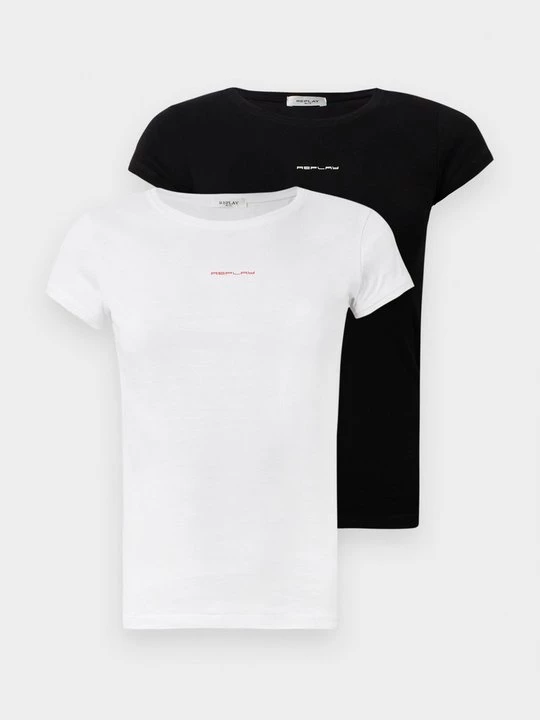 Foto van product T-shirt basic Replay zwart