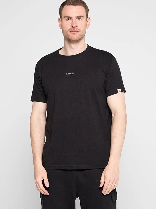 Foto van product T-shirt basic Replay zwart