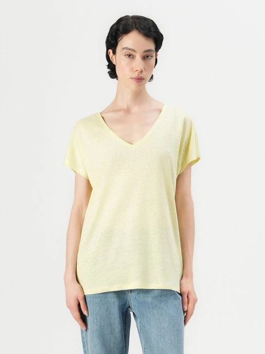 Foto van product T-shirt basic RIANI geel