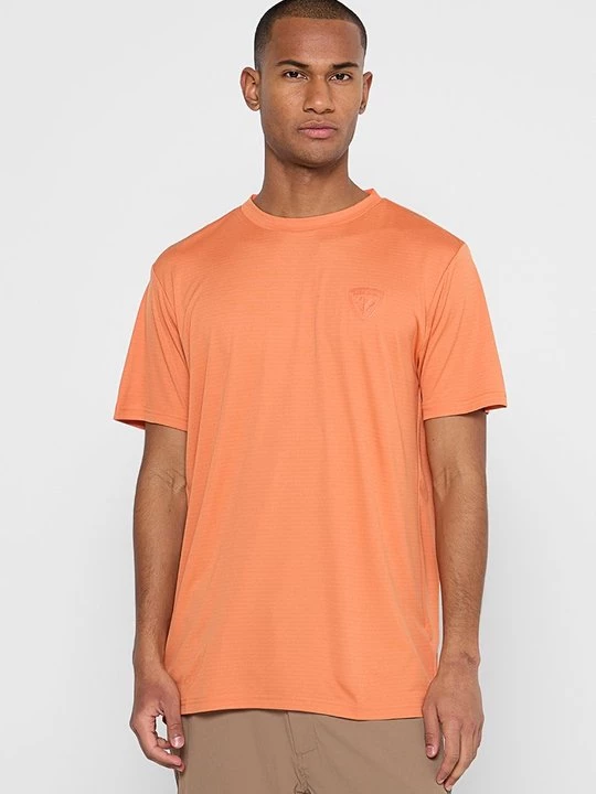 Foto van product T-shirt basic Rossignol oranje