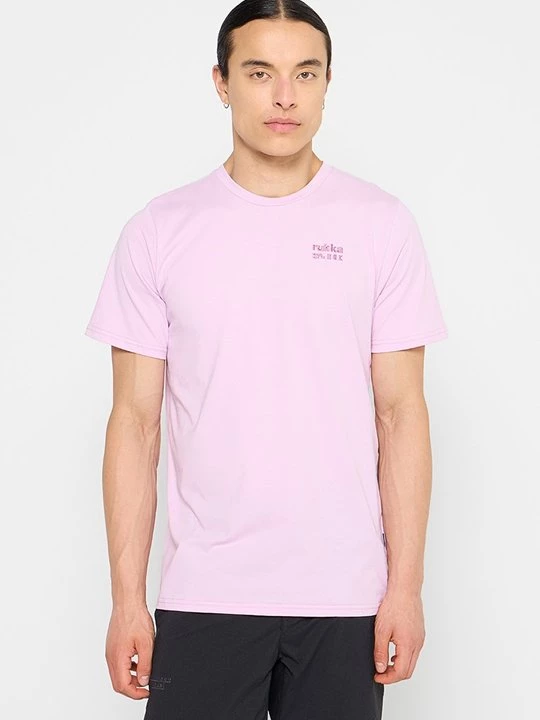 Foto van product T-shirt basic Rukka roze