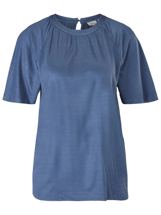Foto van product T-shirt basic s.Oliver blauw