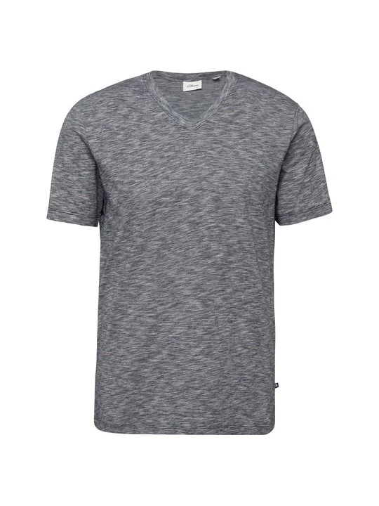Foto van product T-shirt basic s.Oliver donkerblauw